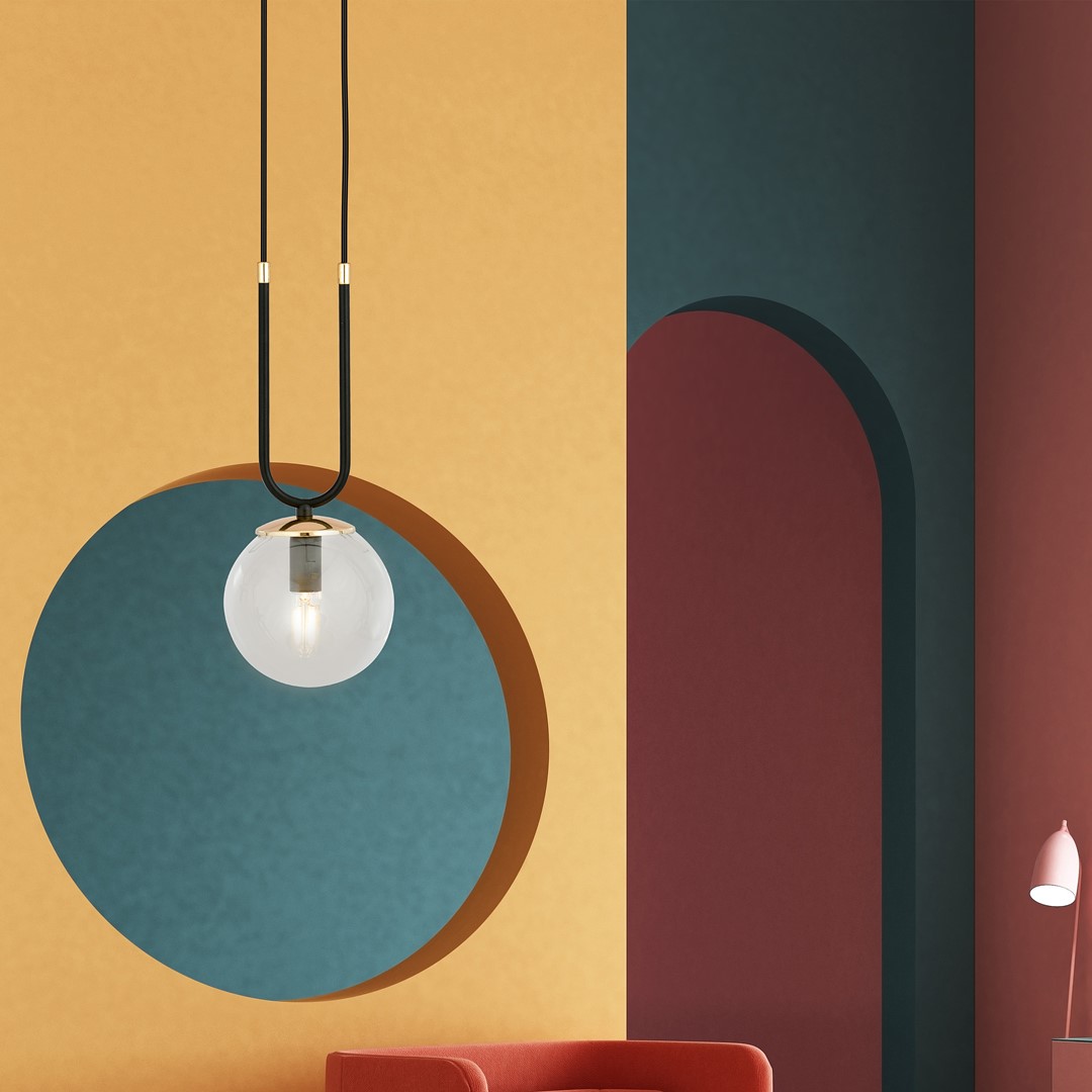 Hanglamp Naukino Zwart Ø14 cm - Afbeelding 4