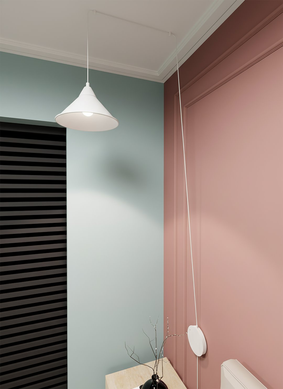 Hanglamp Meelir Wit - Afbeelding 4