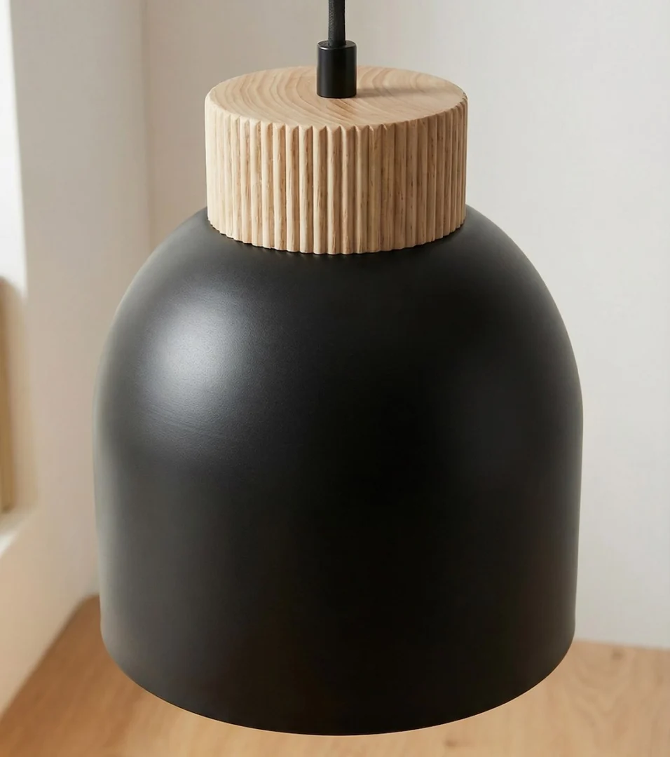 Hanglamp Gekia Zwart - Afbeelding 4