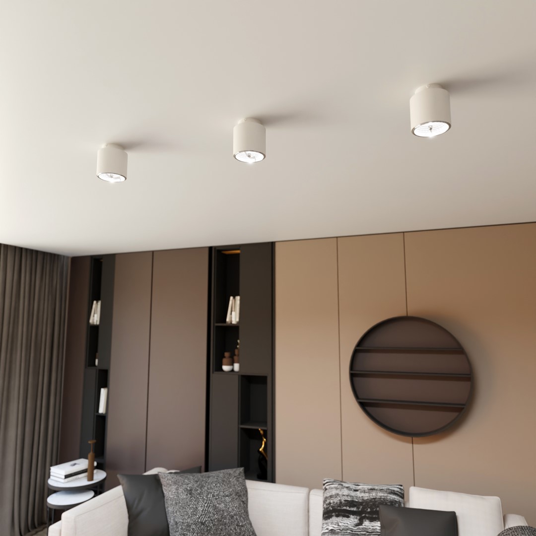 Plafondlamp Fotes Wit - Afbeelding 4