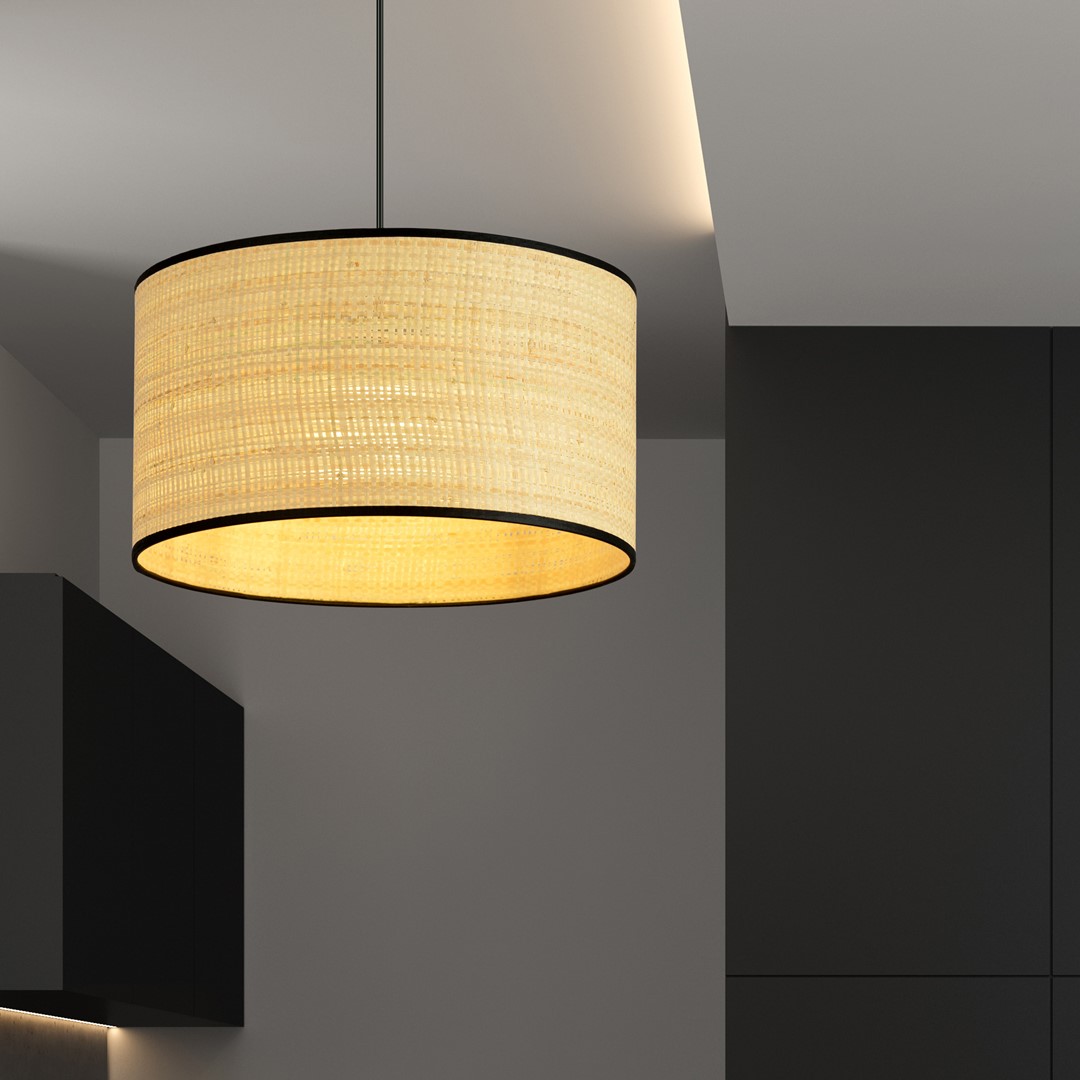 Hanglamp Hoornum Zwart Ø35 cm - Afbeelding 4