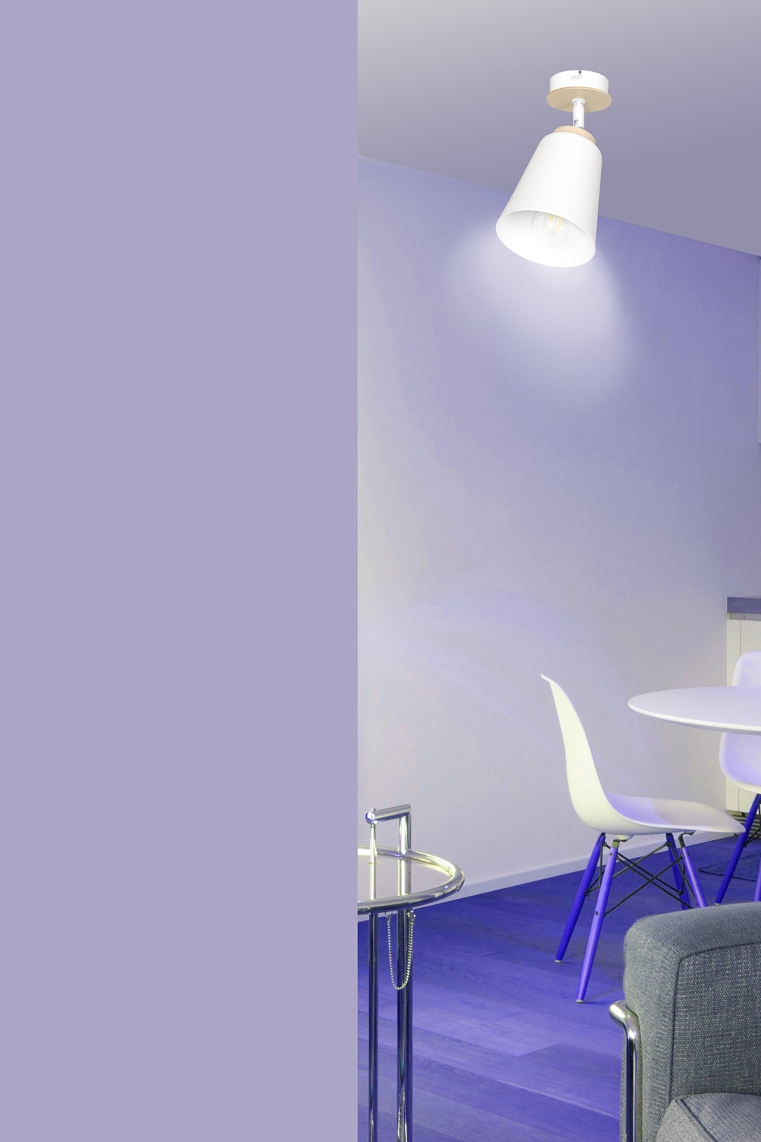 Plafondlamp Zoosaro Wit - Afbeelding 4