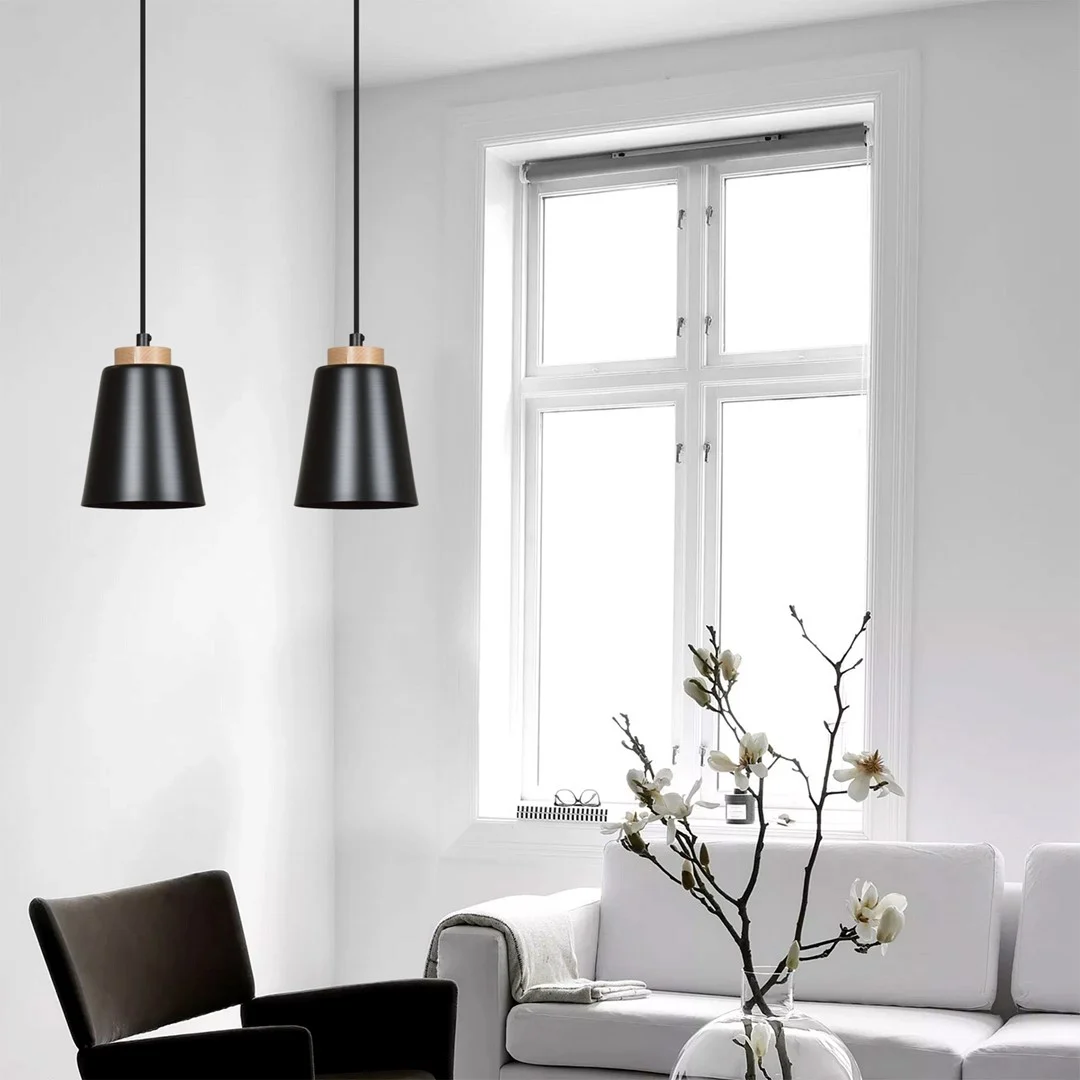 Hanglamp Greestis Zwart - Afbeelding 4