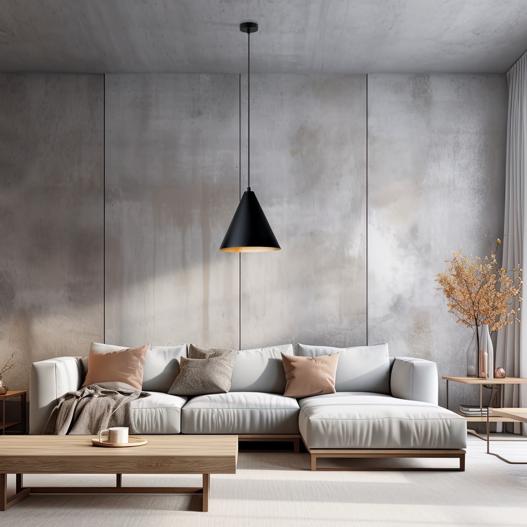 Hanglamp Zundik Zwart Ø23,5 cm - Afbeelding 4