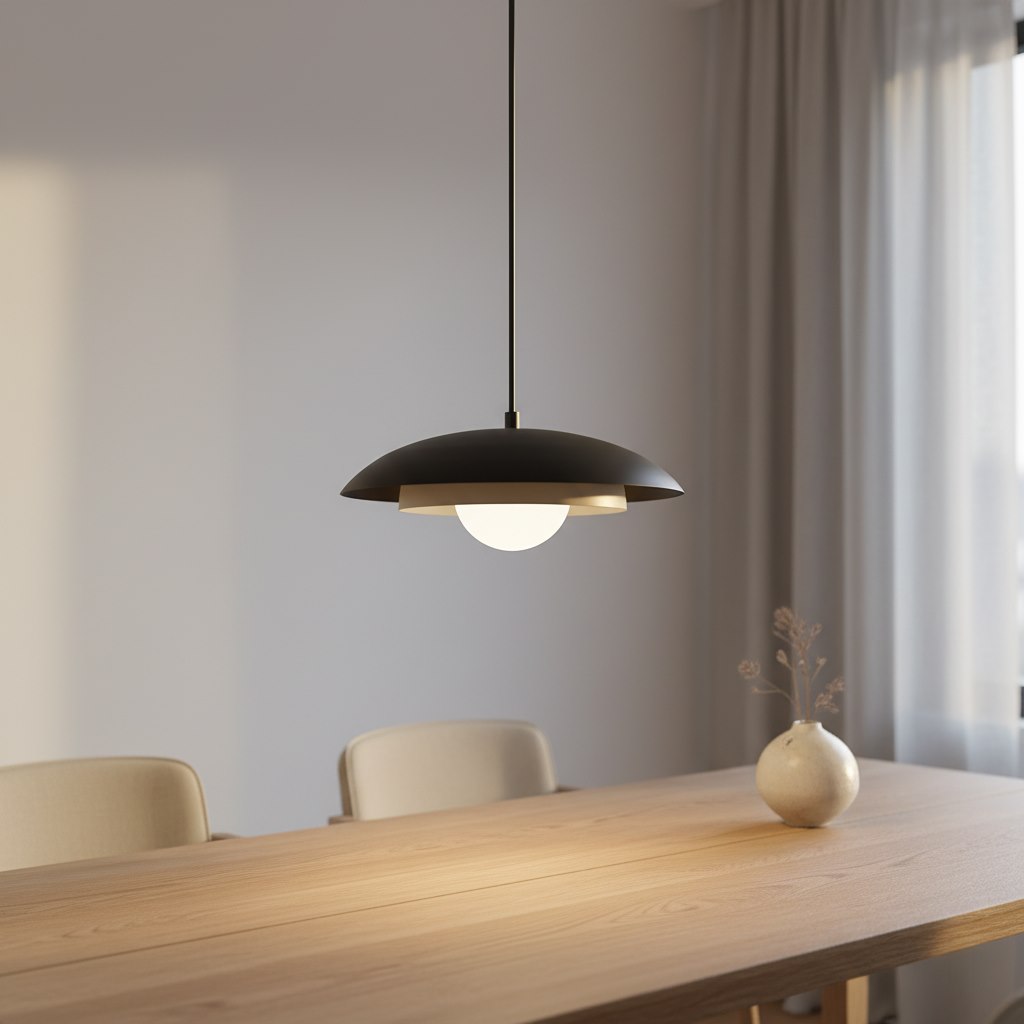 Hanglamp Perond Zwart Ø10 cm - Afbeelding 4