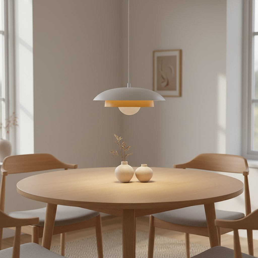 Hanglamp Feildal Wit Ø10 cm - Afbeelding 4