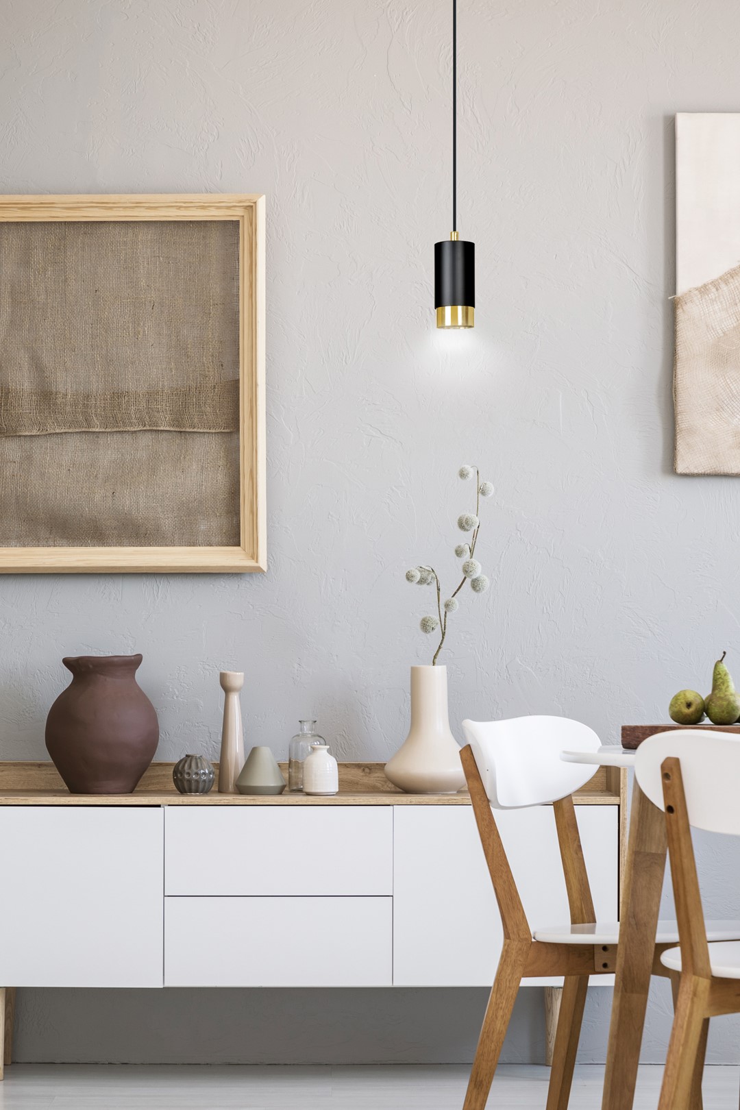 Hanglamp Niesano Zwart - Afbeelding 4