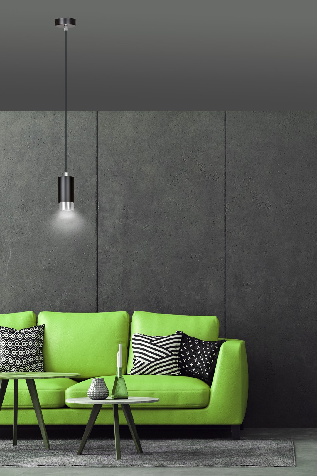 Hanglamp Veentaro Zwart - Afbeelding 4