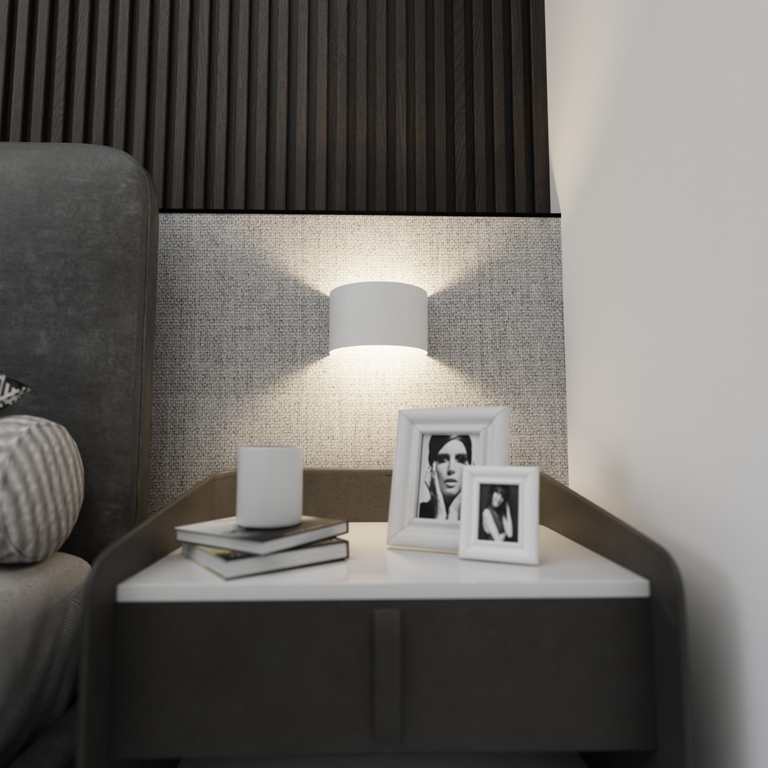 Wandlamp Sonnund Wit - Afbeelding 4