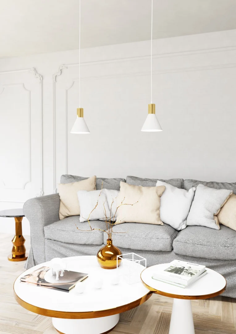 Hanglamp Jaunnak Wit Ø16 cm - Afbeelding 4