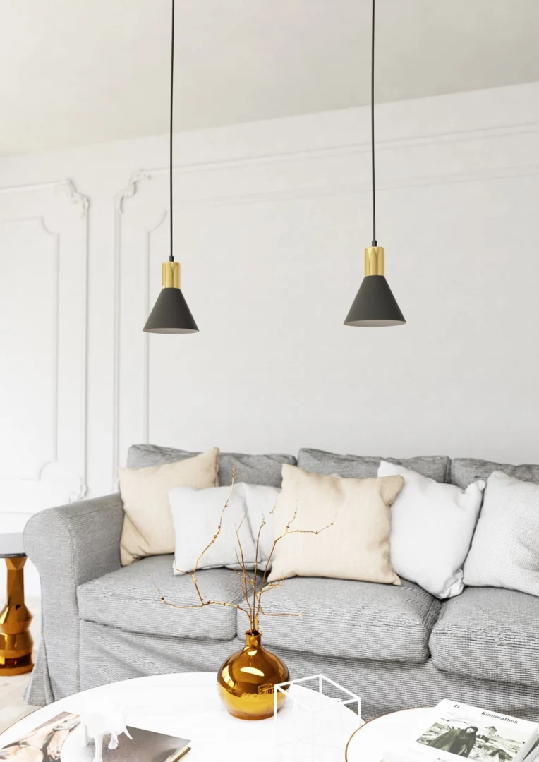 Hanglamp Stassella Zwart Ø16 cm - Afbeelding 4
