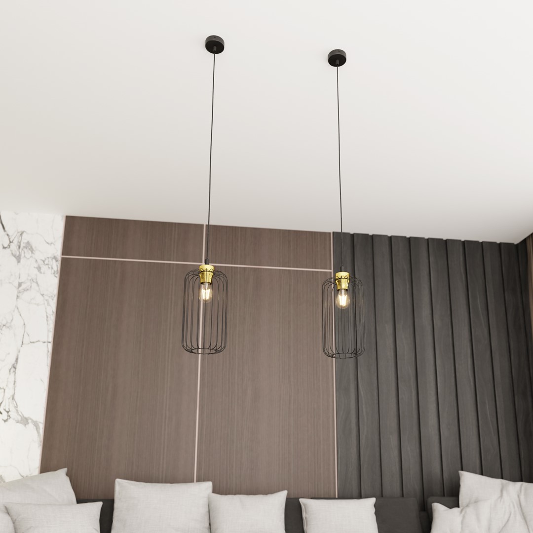 Hanglamp Veere Zwart Ø16 cm - Afbeelding 4