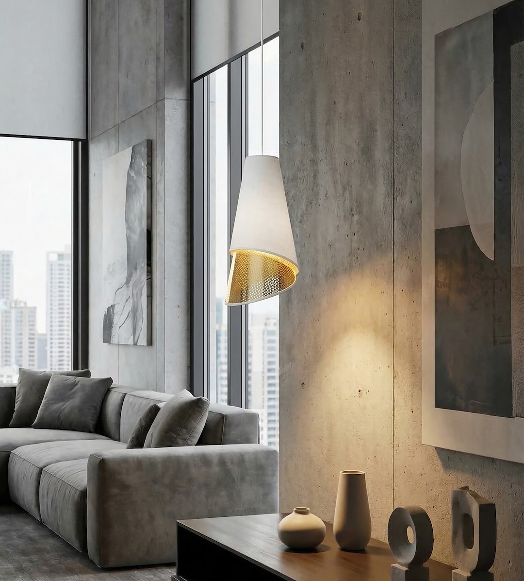 Hanglamp Laammesta Wit Ø20 cm - Afbeelding 4