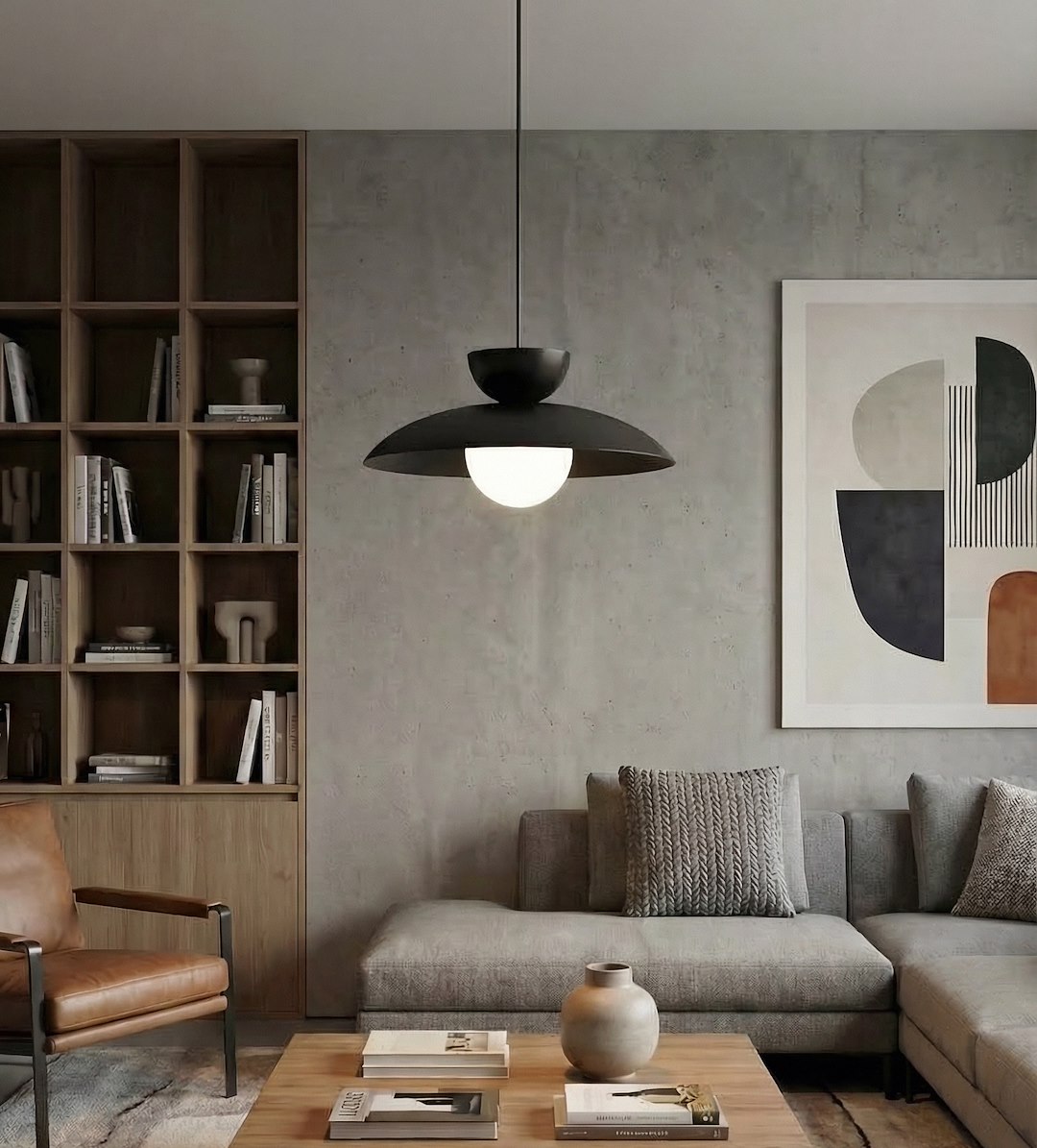 Hanglamp Fintos Zwart Ø10 cm - Afbeelding 4