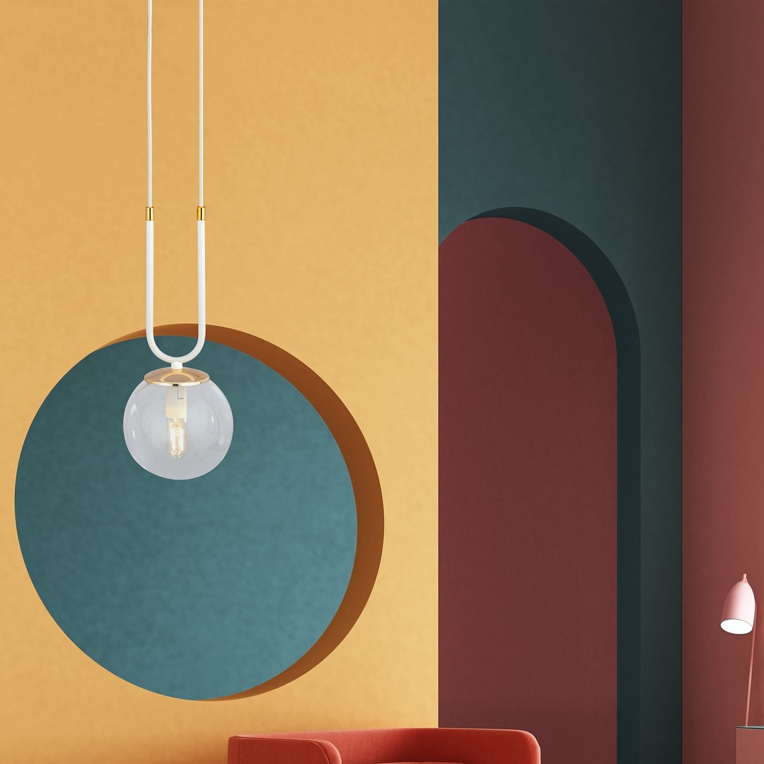 Hanglamp Seentol Wit Ø14 cm - Afbeelding 4