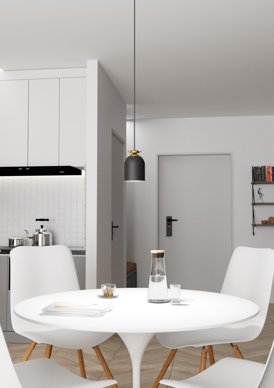 Hanglamp Nottingham Zwart Ø11 cm - Afbeelding 4