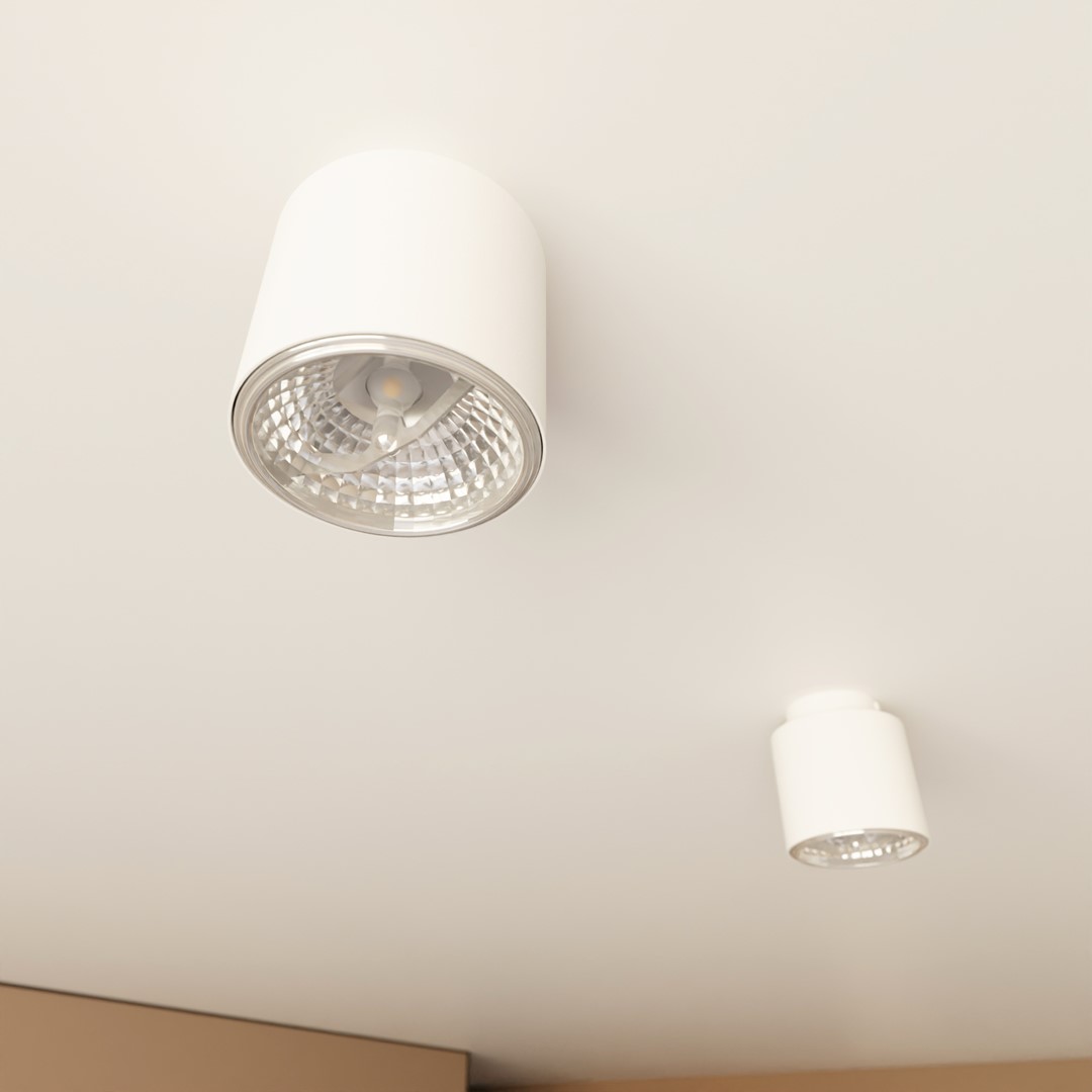 Plafondlamp Fotes Wit - Afbeelding 5