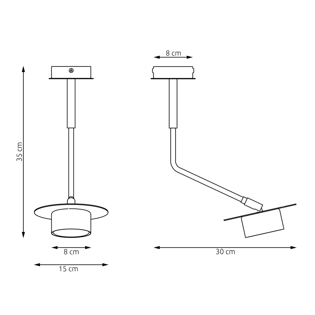 Plafondlamp Sliltora Zwart - Afbeelding 5