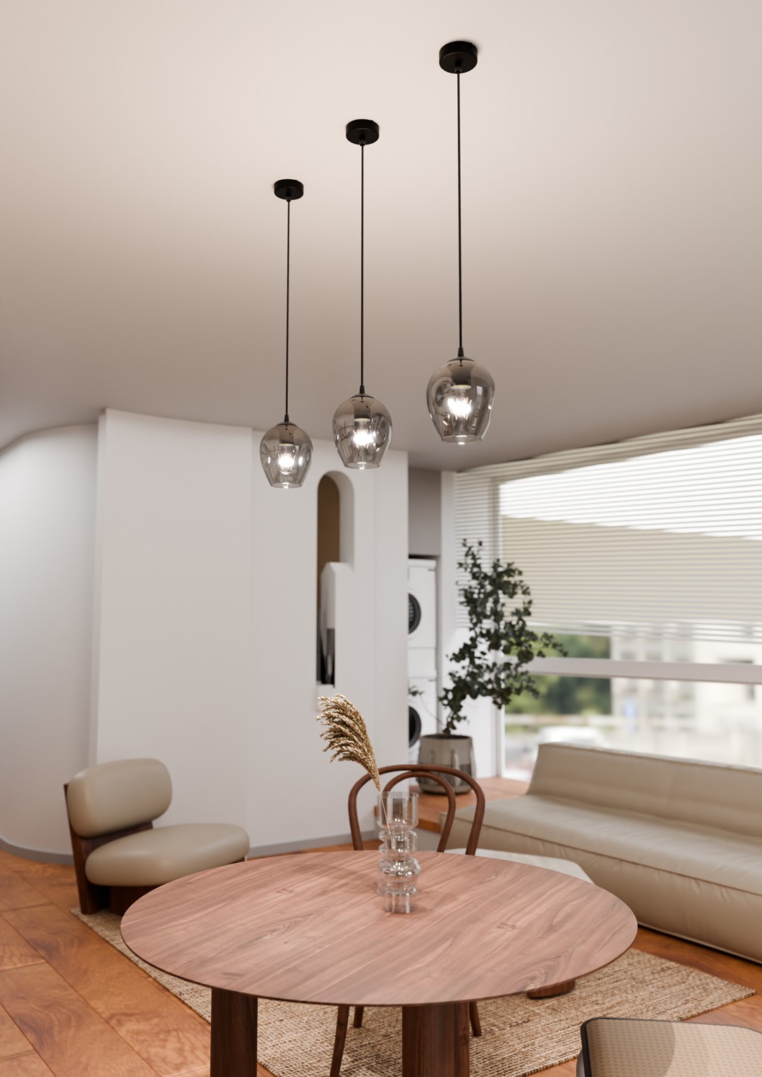 Hanglamp Saassonte Zwart Ø14 cm - Afbeelding 5