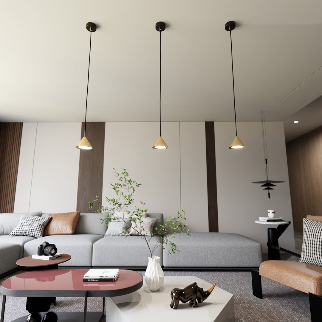 Hanglamp Skivaro Zwart Ø8 cm - Afbeelding 5