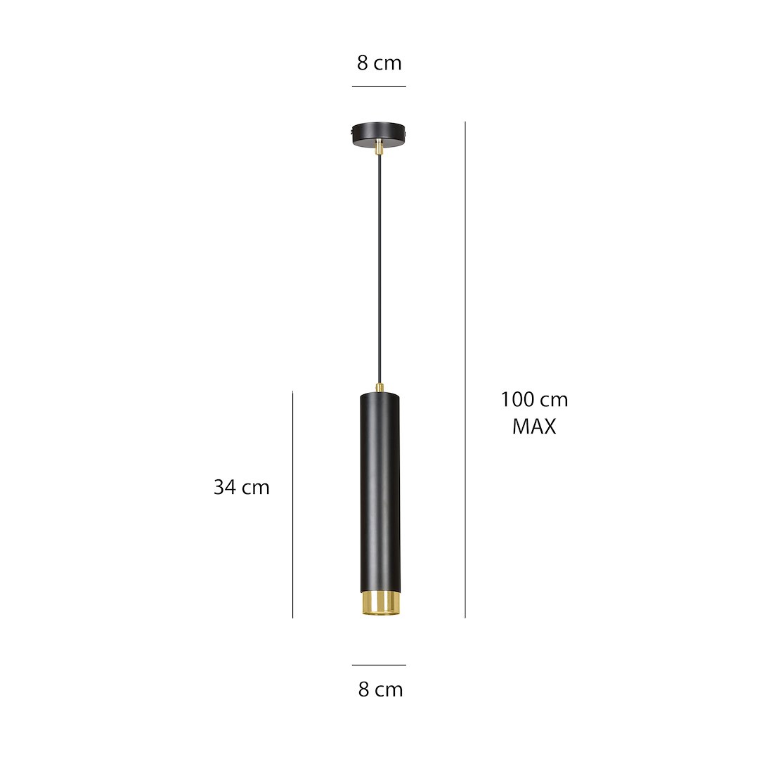 Hanglamp Rolena Zwart - Afbeelding 5