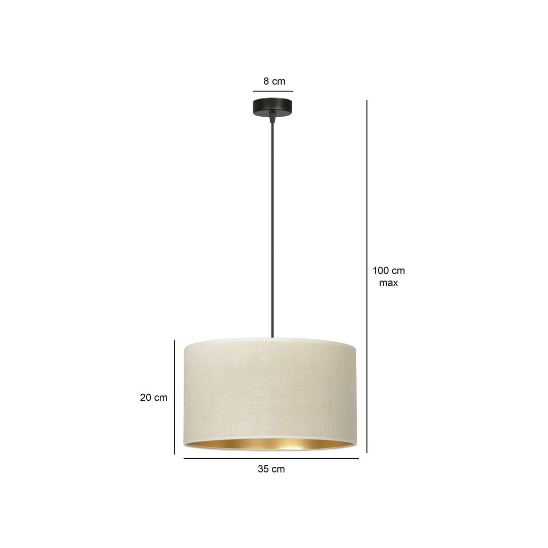 Hanglamp Joody Zwart Ø35 cm - Afbeelding 5