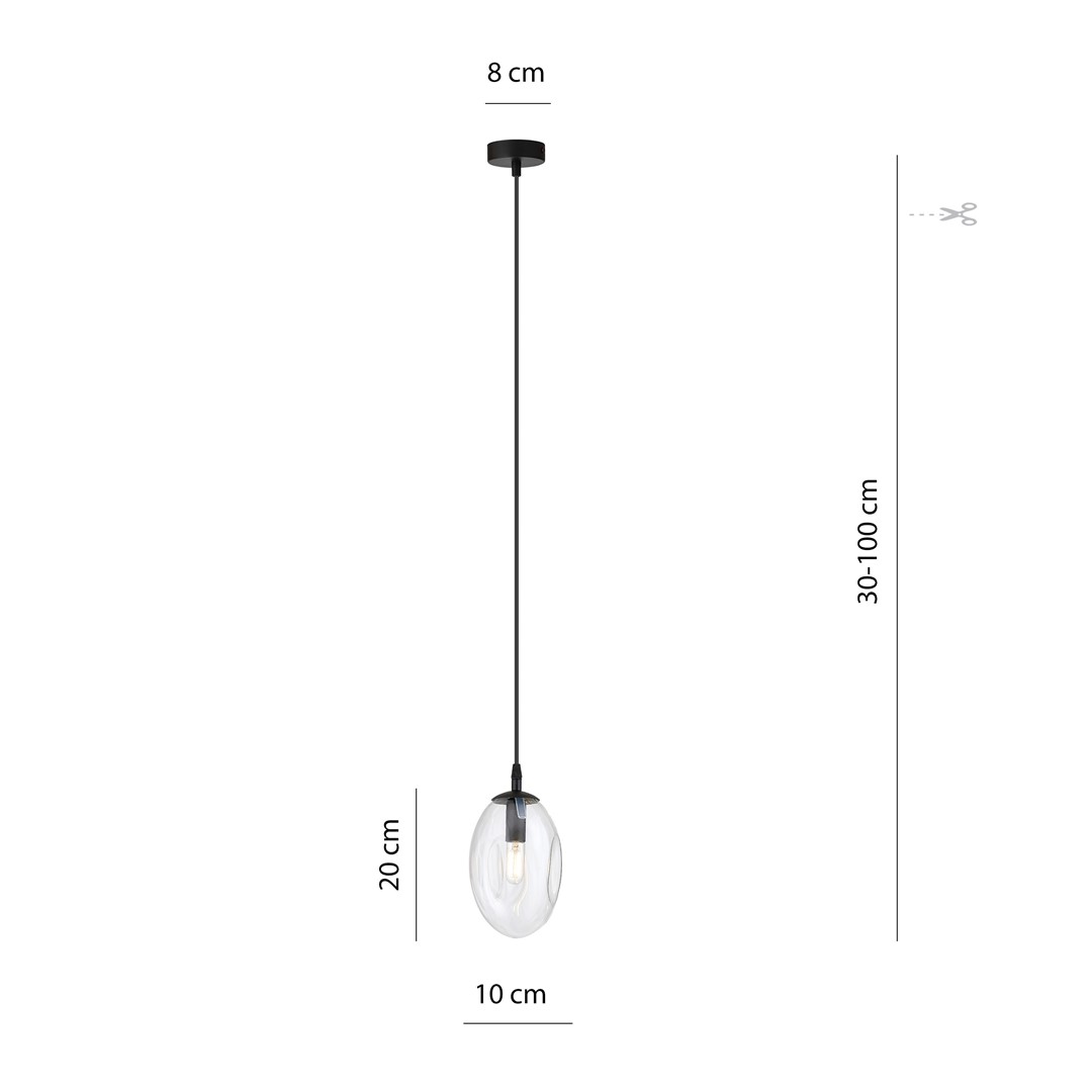 Hanglamp Raanund Zwart Ø12 cm - Afbeelding 5