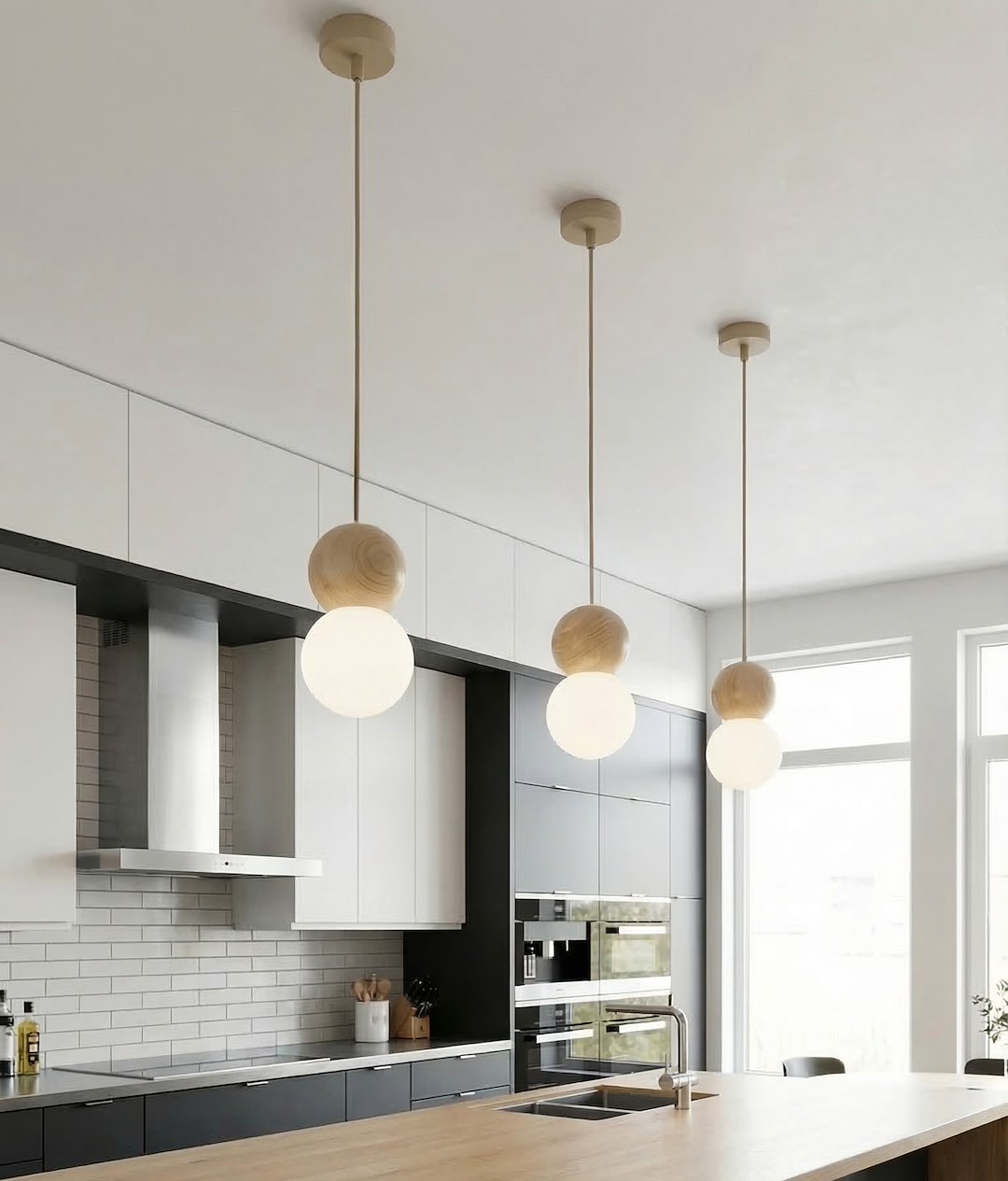 Hanglamp Paunnoro Beige Ø10 cm - Afbeelding 5