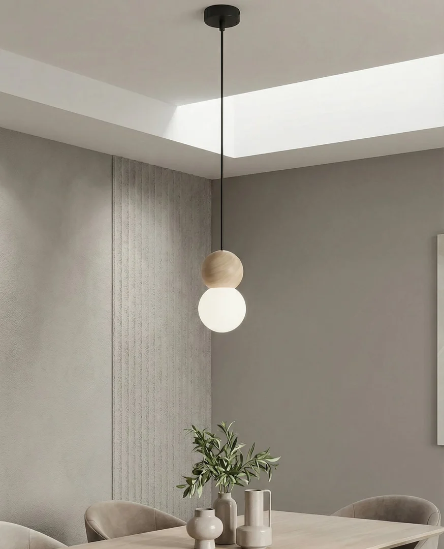 Hanglamp Bauntaro Zwart Ø10 cm - Afbeelding 5