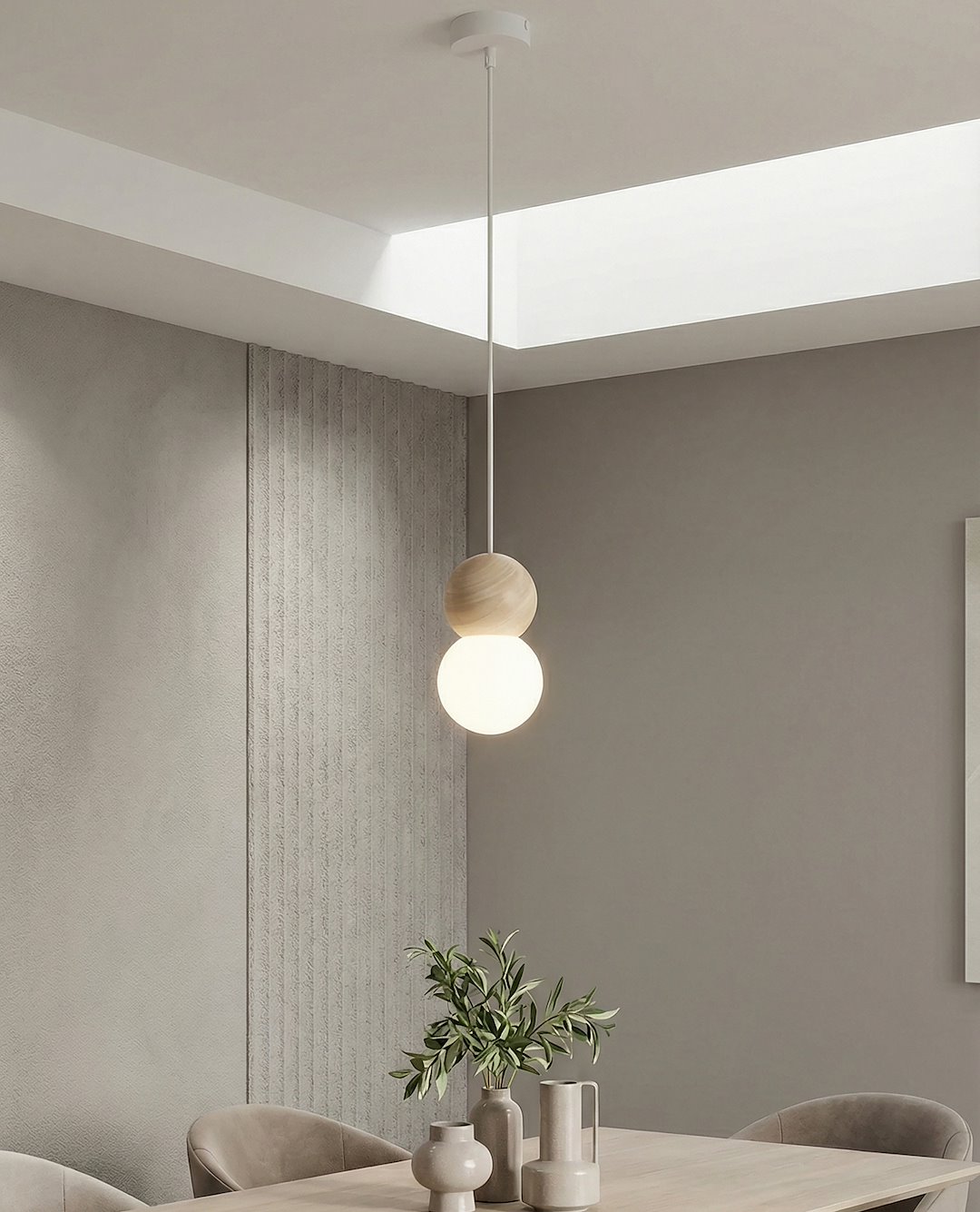 Hanglamp Domburg Wit Ø10 cm - Afbeelding 5