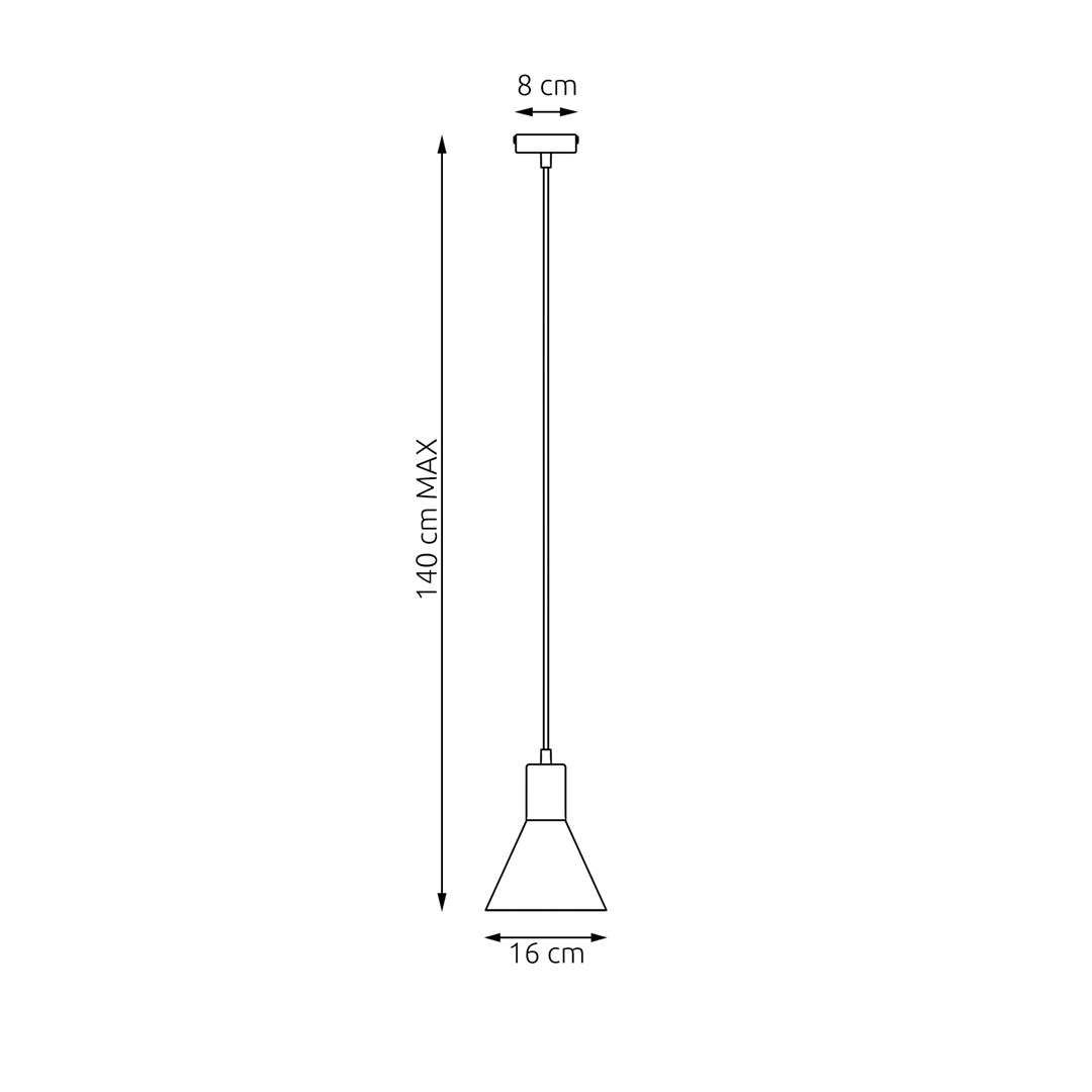 Hanglamp Jaunnak Wit Ø16 cm - Afbeelding 5