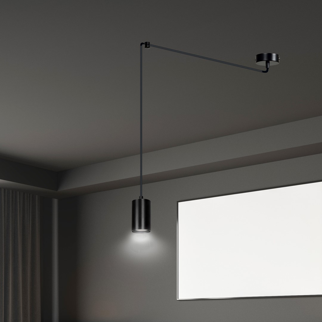 Hanglamp Vaurnan Zwart - Afbeelding 5