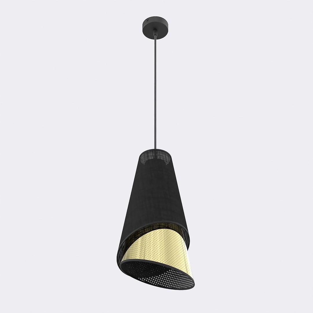 Hanglamp Flomen Zwart Ø20 cm - Afbeelding 5