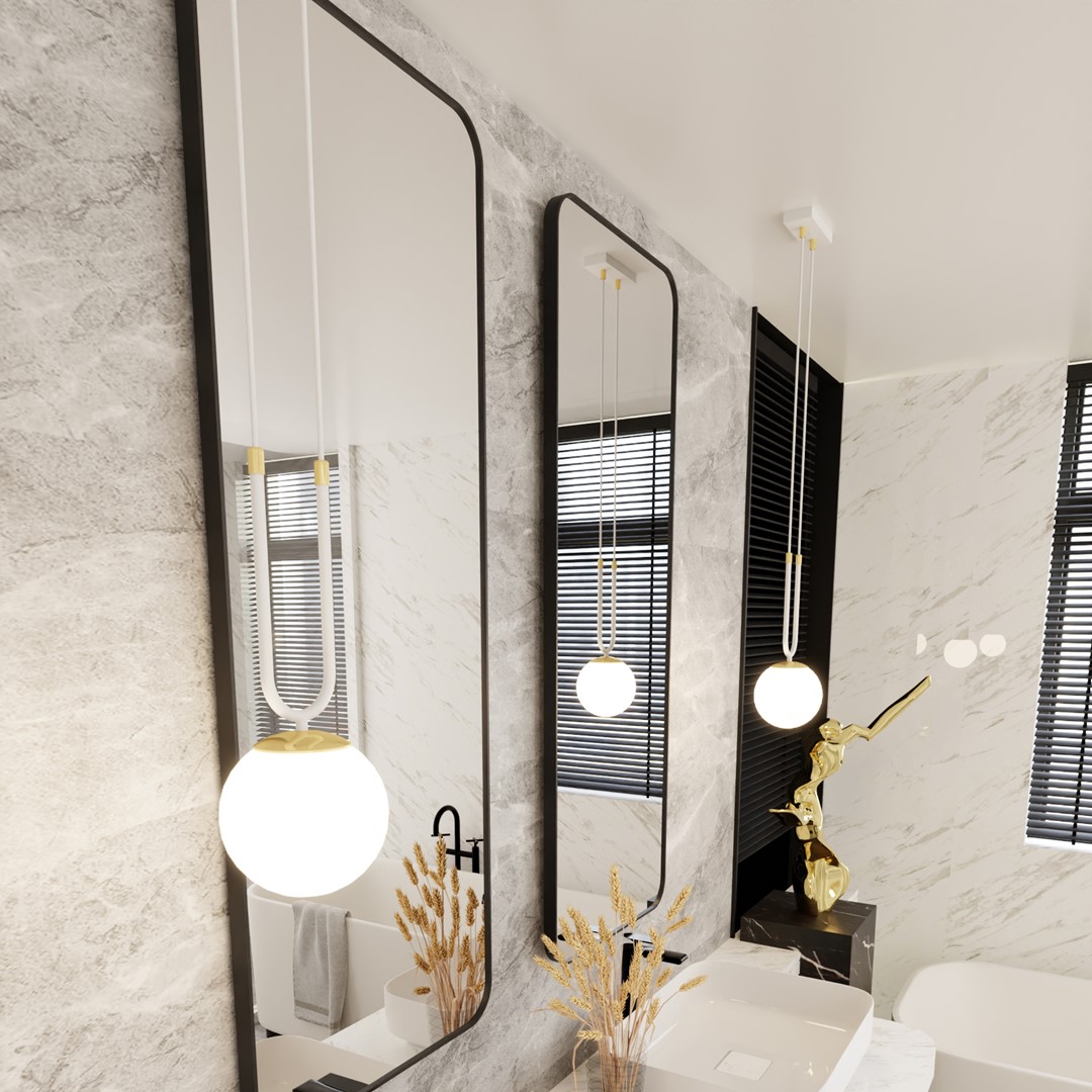 Hanglamp Leeltira Wit Ø15 cm - Afbeelding 5