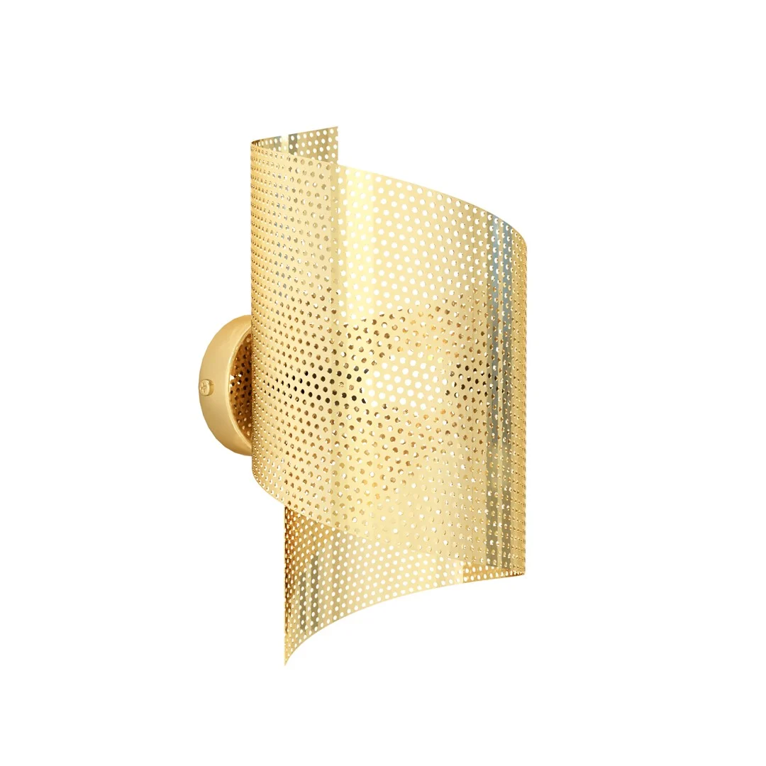 Wandlamp Breilek Goud - Afbeelding 6