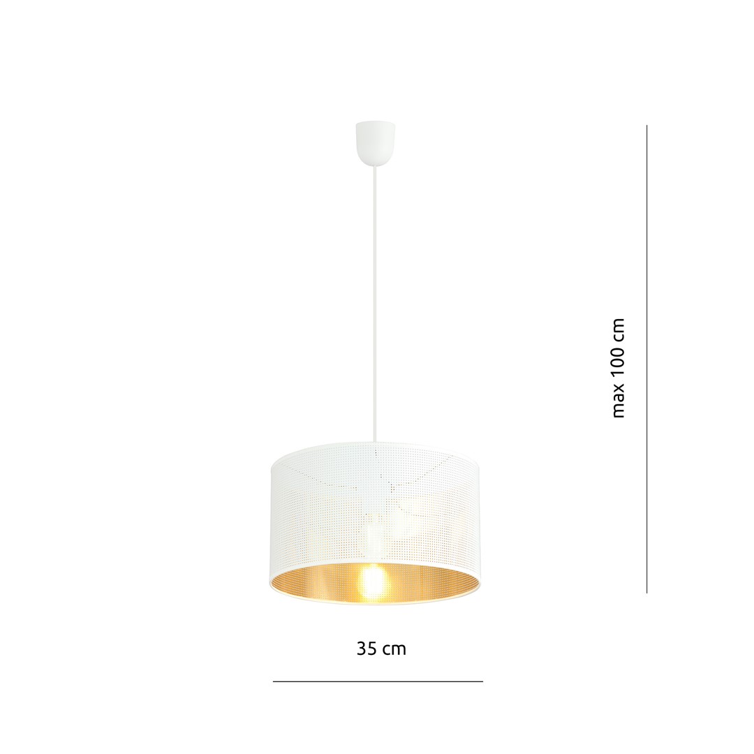 Hanglamp Leelvaro Zwart Ø35 cm - Afbeelding 6