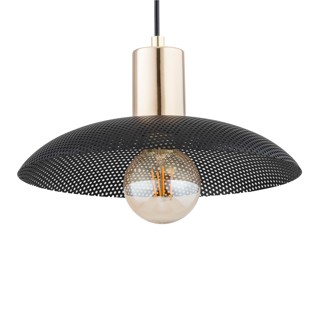 Kroonluchter Hooska Zwart Ø30 cm - Afbeelding 6
