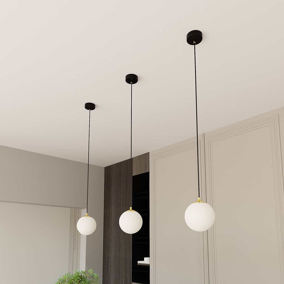 Hanglamp Joossira Zwart Ø14 cm - Afbeelding 6