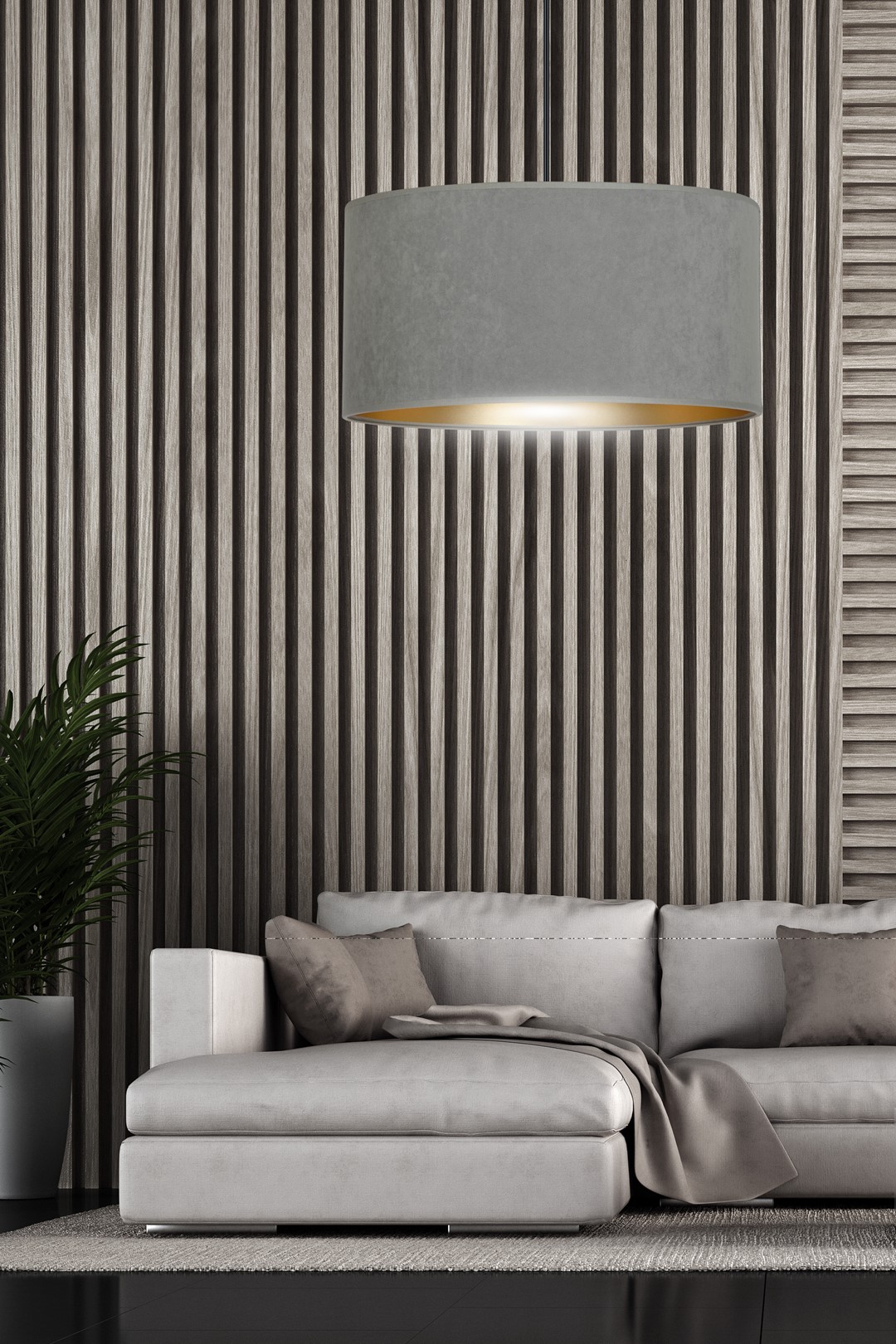 Hanglamp Haunsella Zwart Ø35 cm - Afbeelding 6