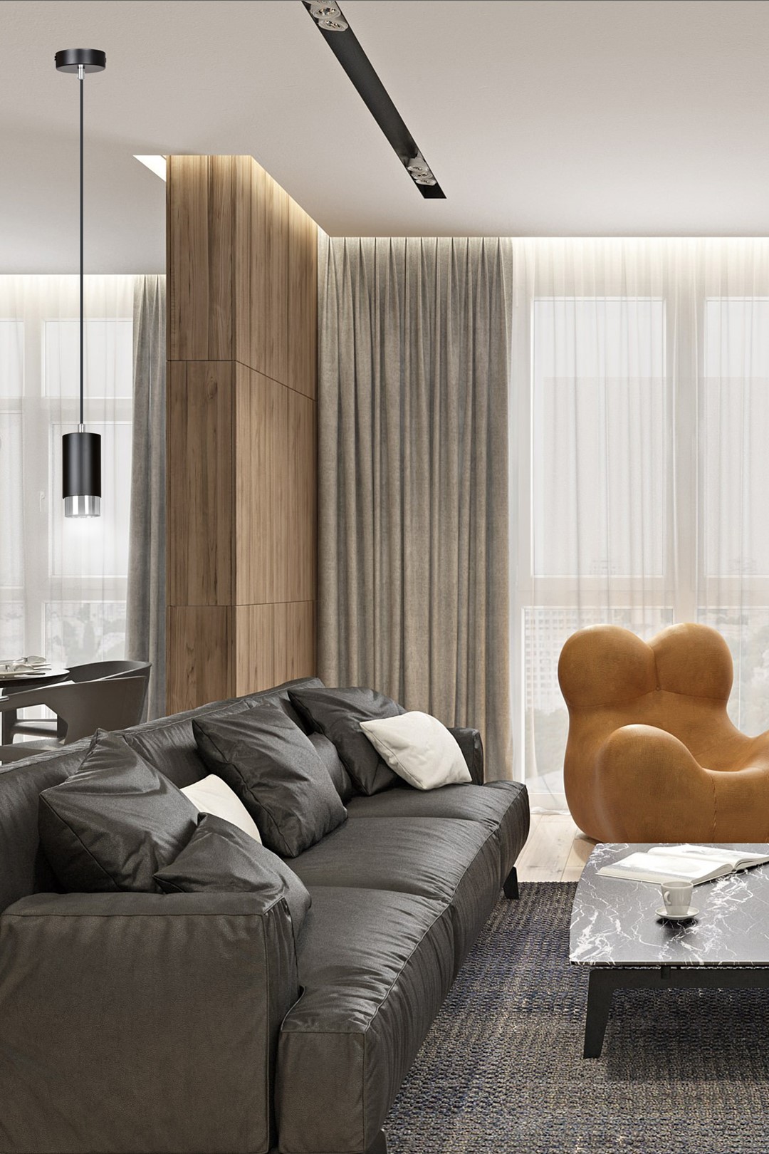 Hanglamp Veentaro Zwart - Afbeelding 6