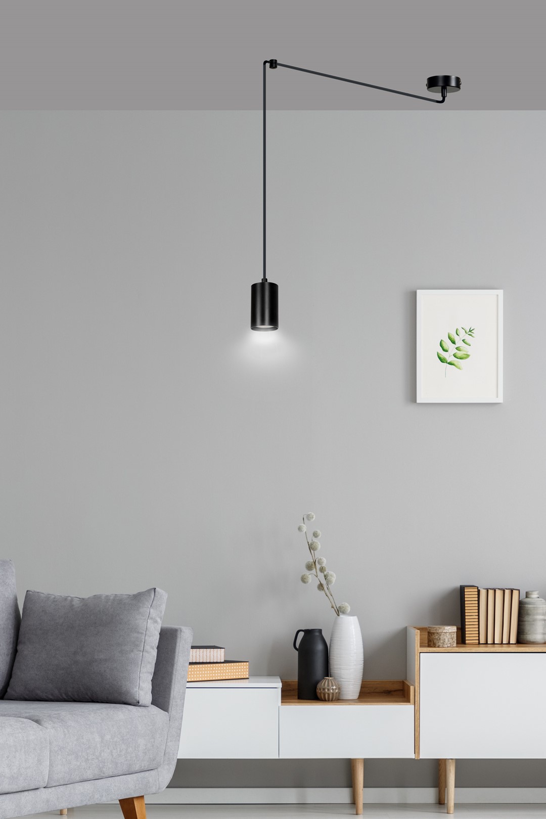 Hanglamp Vaurnan Zwart - Afbeelding 6
