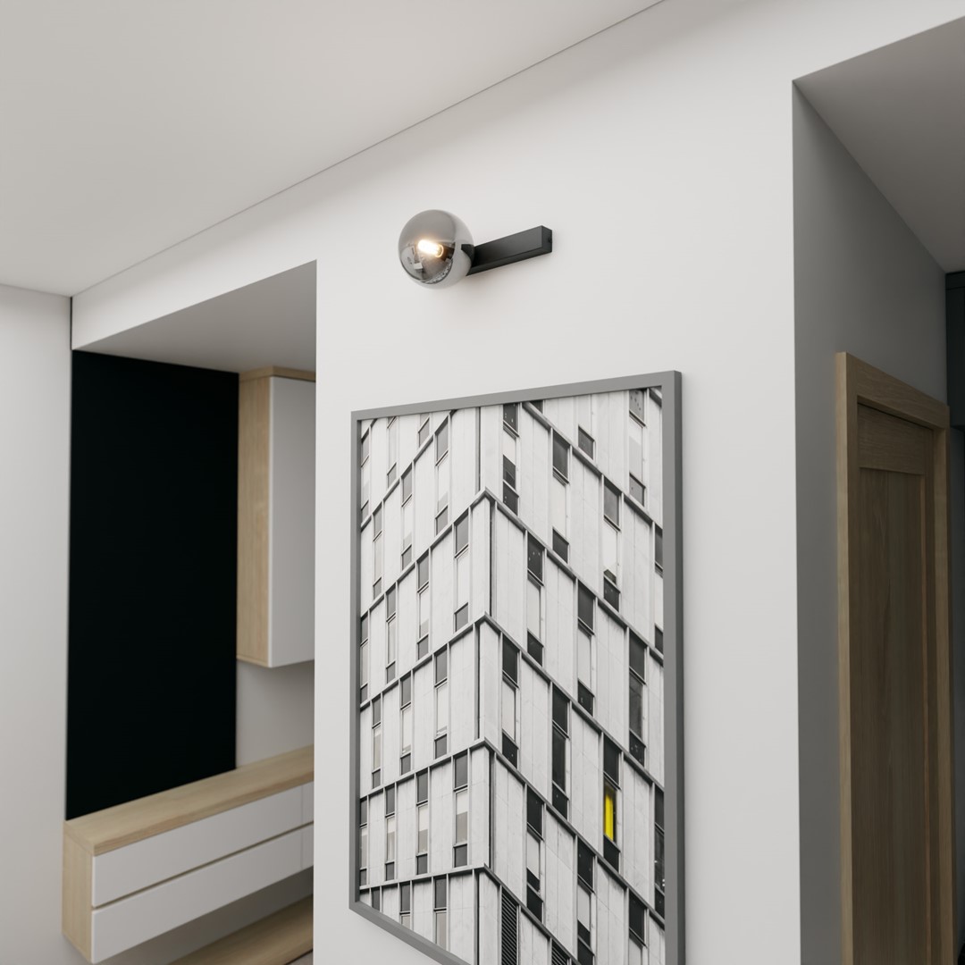 Plafondlamp Proorren Zwart Ø14 cm - Afbeelding 6