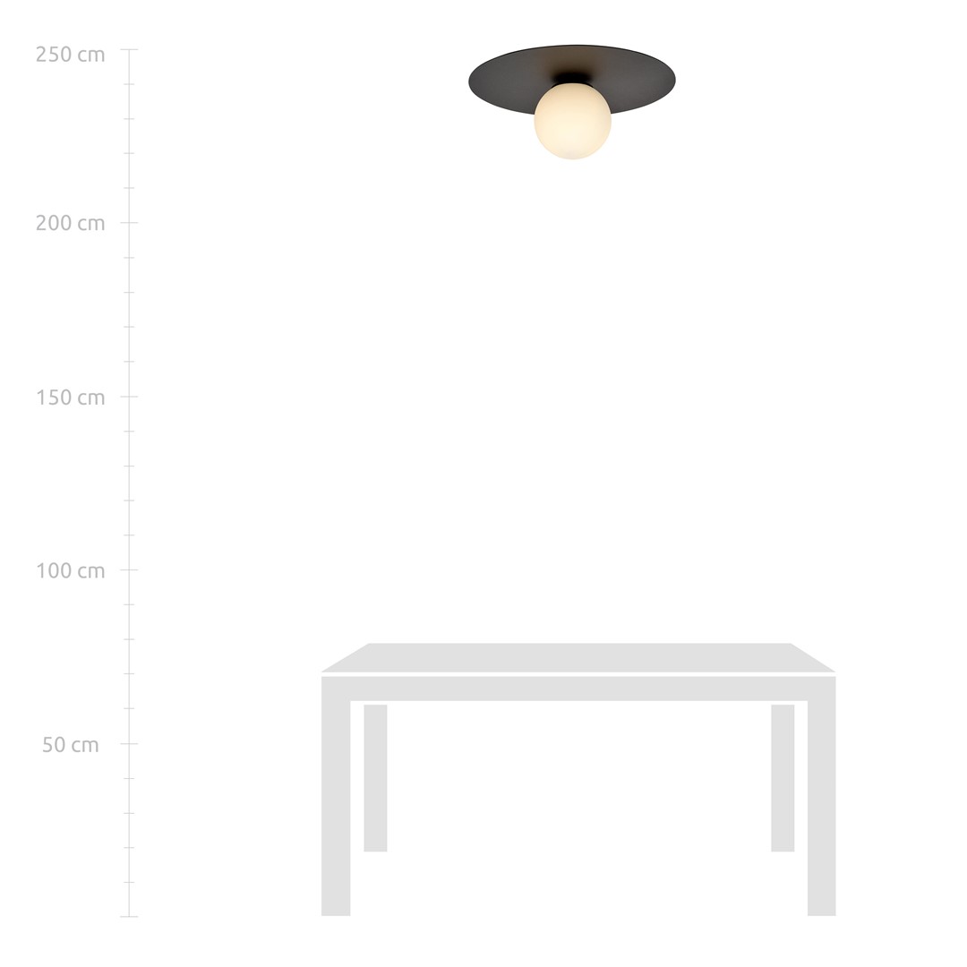 Plafondlamp Broovira Zwart Ø15 cm - Afbeelding 6