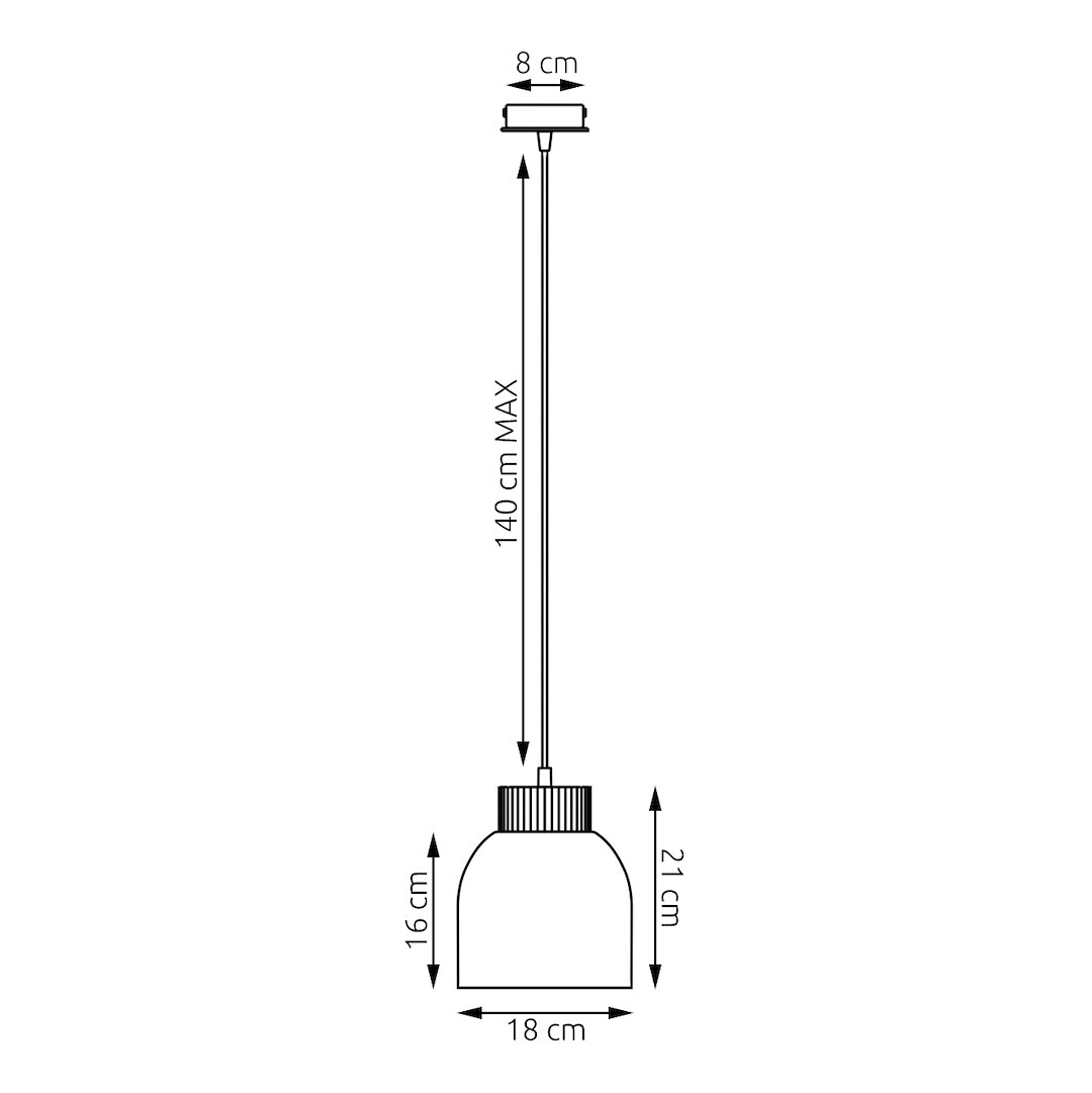 Hanglamp Trildano Zwart - Afbeelding 6