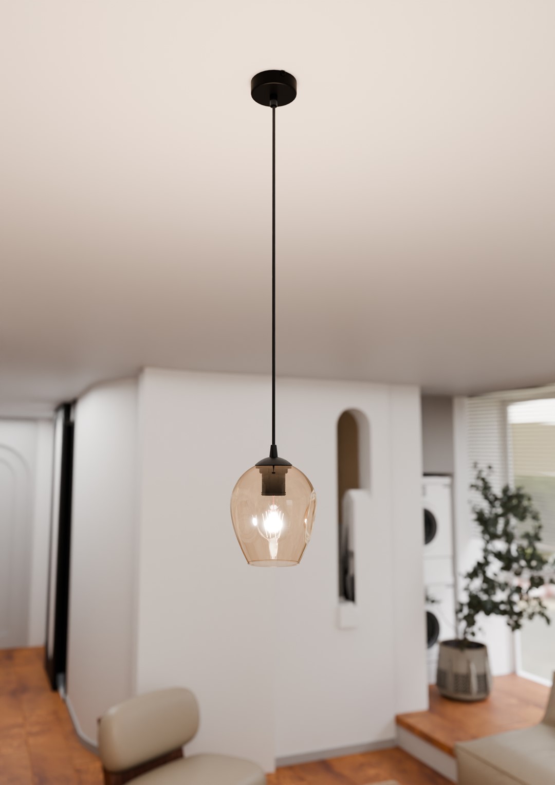 Hanglamp Goollund Zwart Ø14 cm - Afbeelding 6