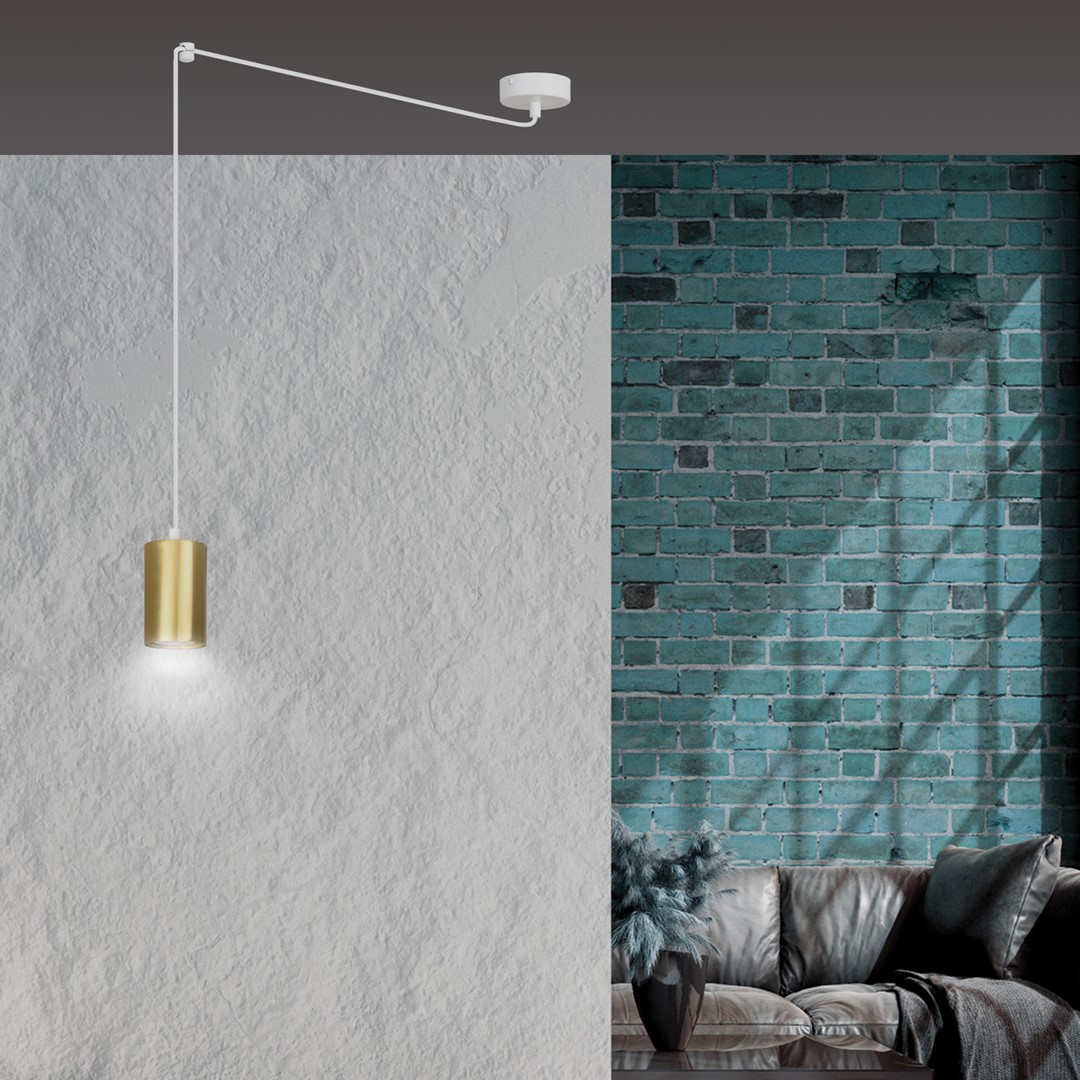 Hanglamp Traukira Wit Ø8 cm - Afbeelding 7