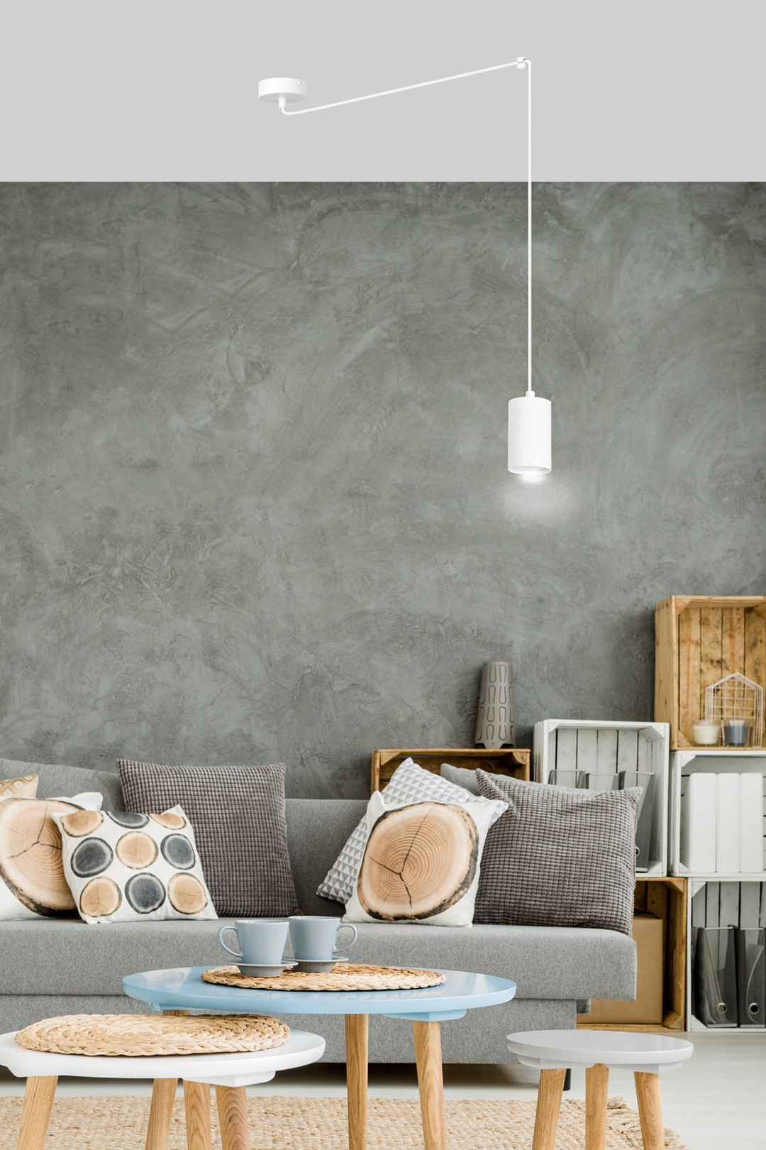 Hanglamp Steeltora Wit - Afbeelding 7