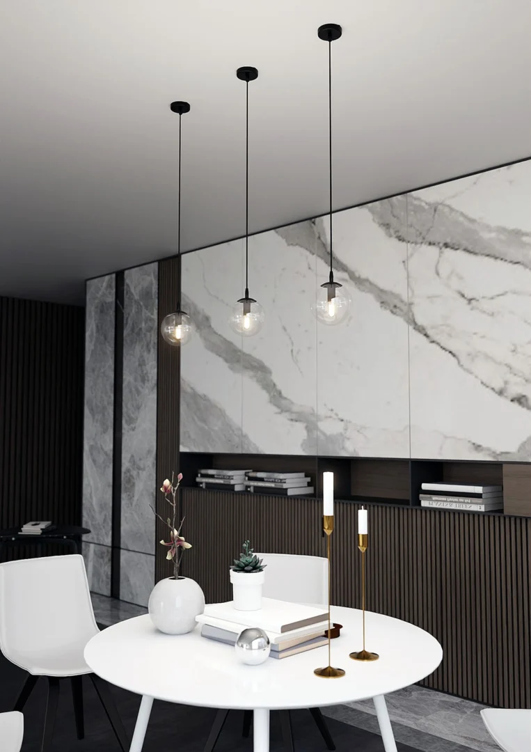Hanglamp Heeltor Zwart Ø14 cm - Afbeelding 7