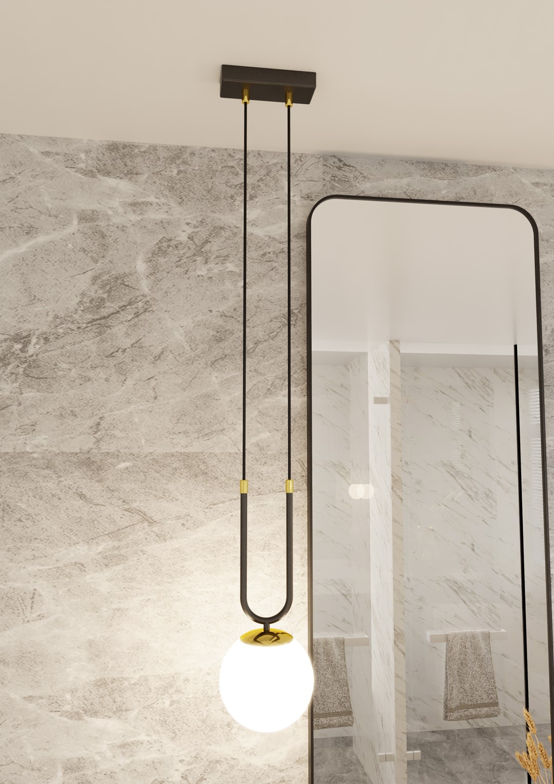 Hanglamp Rallesta Zwart Ø15 cm - Afbeelding 7