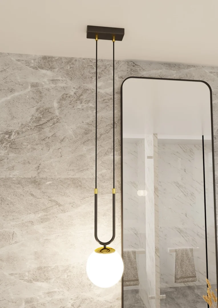 Hanglamp Rallesta Zwart Ø15 cm - Afbeelding 7